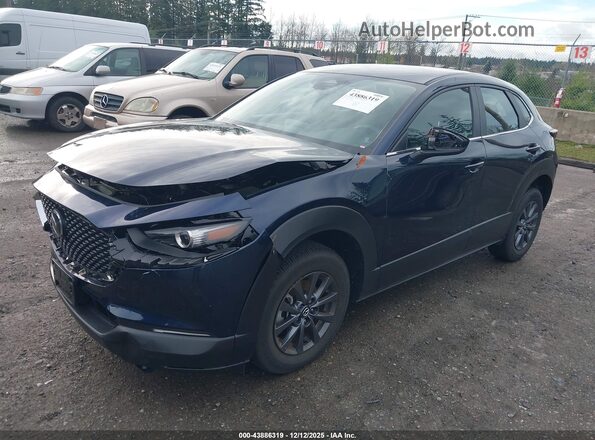 3MVDMBAM5SM794673 2025 MAZDA CX-30 Синий Передняя левая четверть