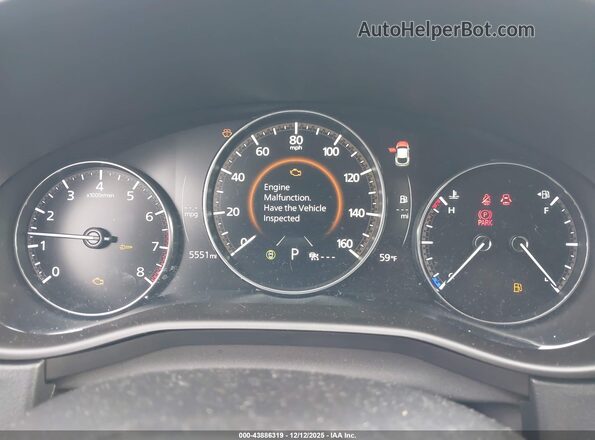 3MVDMBAM5SM794673 2025 MAZDA CX-30 Синий Вид задних сидений