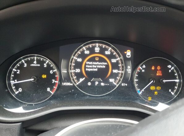 3MVDMBAM9RM671470 2024 MAZDA CX-30 White Instrument cluster view