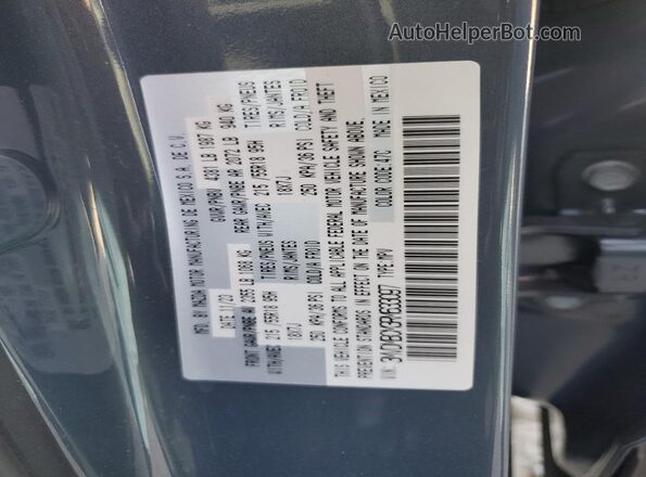 3MVDMBCM3RM633097 2024 MAZDA CX-30 Серый Вид наклейки с VIN-кодом
