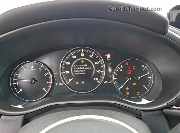 3MVDMBCM5RM673262 2024 MAZDA CX-30 Черный Вид щитка приборов