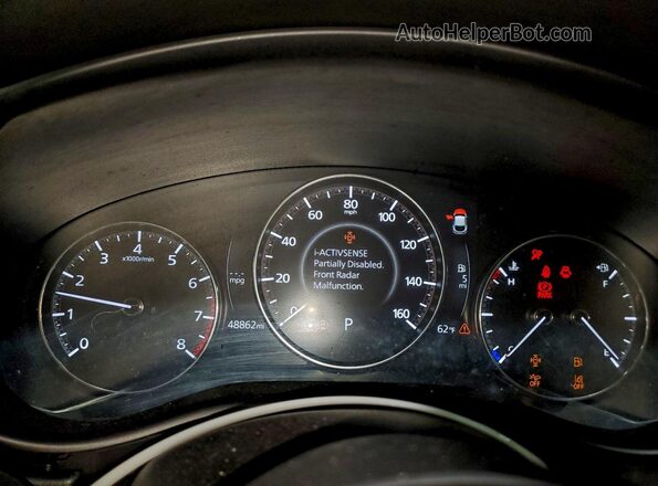 3MVDMBCM7RM650338 2024 MAZDA CX-30 Gray Instrument cluster view