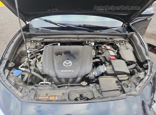 3MVDMBDM0MM218214 2021 MAZDA CX-30 Black Vista del compartimento del motor