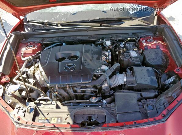 3MVDMBDM3SM782176 2025 MAZDA CX-30 Red Vista del compartimento del motor