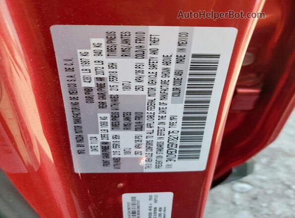 3MVDMBDM3SM782176 2025 MAZDA CX-30 Red Vista interior de 360 grados