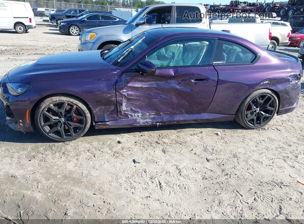 3MW23CM01S8F48980 2025 BMW 2 SERIES Purple წინა ხედი