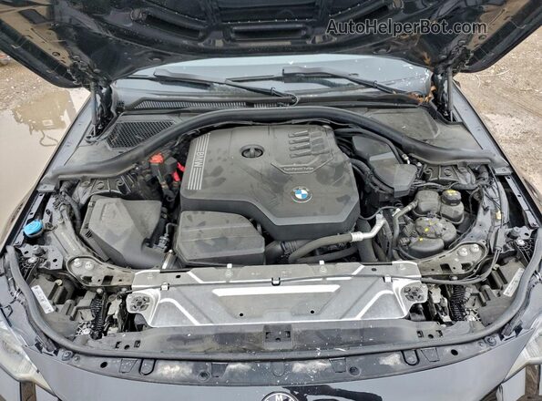 3MW23CM07N8C62491 2022 BMW 2 SERIES Black Widok wnętrza z tyłu