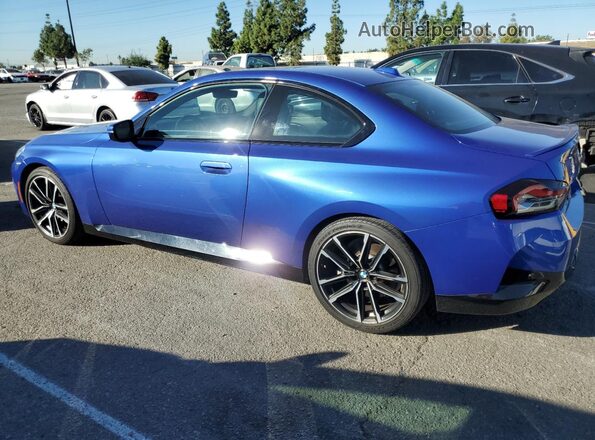 3MW33CM00P8C81066 2023 BMW 2 SERIES Blue Trasero izquierdo