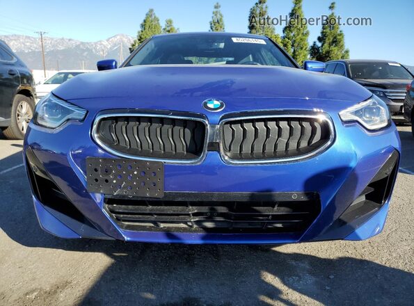 3MW33CM00P8C81066 2023 BMW 2 SERIES Blue Vista frontal