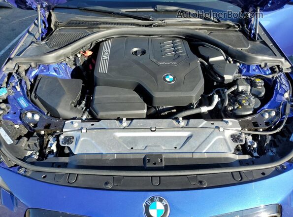 3MW33CM00P8C81066 2023 BMW 2 SERIES Blue Vista interior trasera