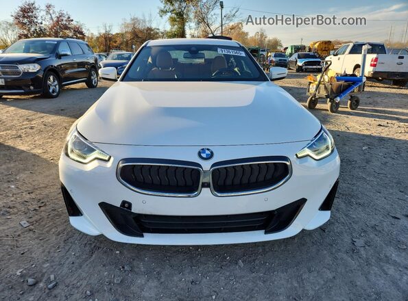 3MW33CM03P8D73109 2023 BMW 2 SERIES White Widok z przodu