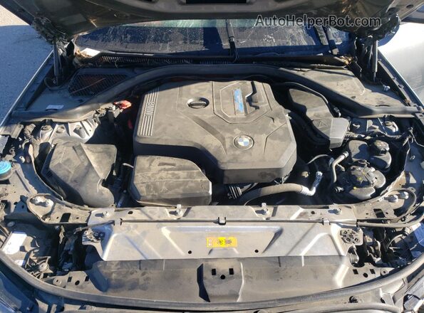 3MW39FF04P8D12364 2023 BMW 3 SERIES Gray Вид задньої частини салону