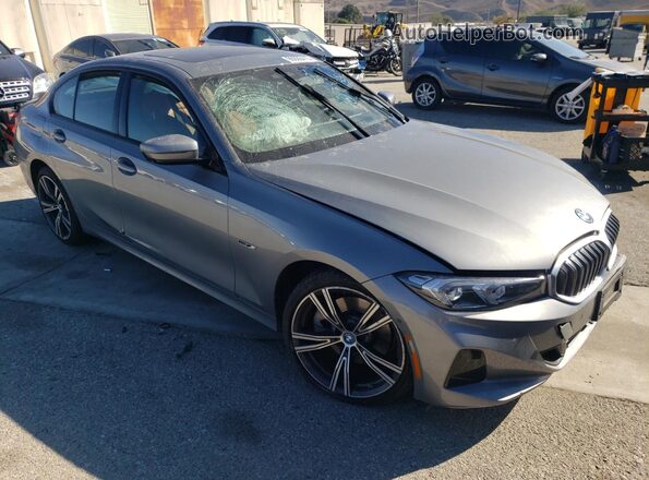 3MW39FF04P8D12364 2023 BMW 3 SERIES Gray Передня права чверть
