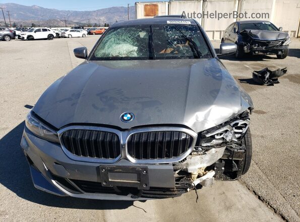 3MW39FF04P8D12364 2023 BMW 3 SERIES Gray Вид спереду