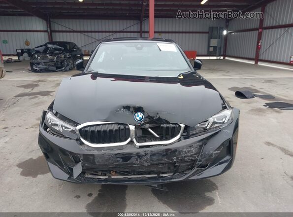 3MW39FF0XP8D16046 2023 BMW 3 SERIES Black Widok zestawu wskaźników