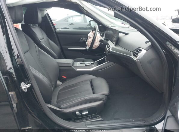 3MW39FF0XP8D16046 2023 BMW 3 SERIES Black Widok wnętrza z przodu