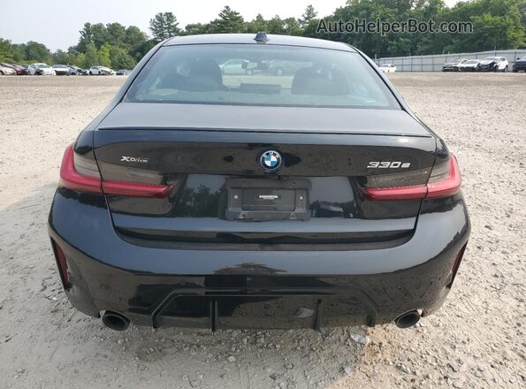 3MW39FS0XP8D08289 2023 BMW 3 SERIES Black Հետևի տեսք