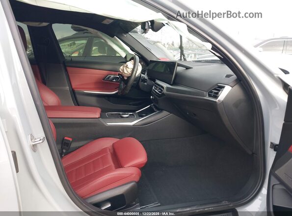 3MW49FF04P8D31775 2023 BMW 3 SERIES Gray წინა სალონის ხედი