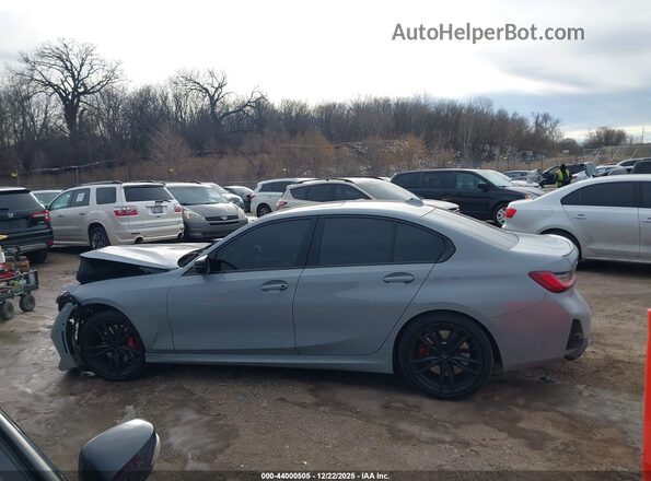 3MW49FF04P8D31775 2023 BMW 3 SERIES Gray სალონის 360-გრადუსიანი ხედი