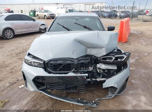 3MW49FF04P8D31775 2023 BMW 3 SERIES Gray ხელსაწყოთა პანელის ხედი