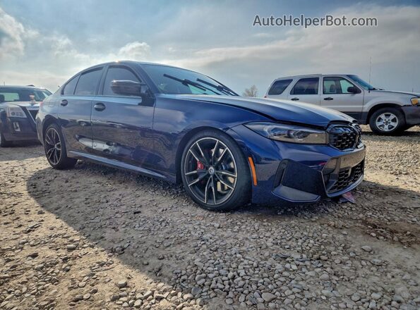 3MW49FF05P8C80349 2023 BMW M3 Blue წინა მარჯვენა