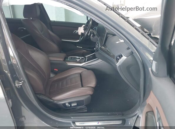 3MW49FS01P8C90866 2023 BMW 3 SERIES Gray Front interior view