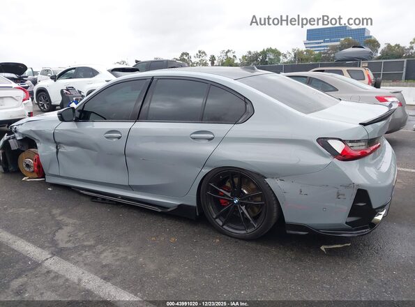 3MW49FS01P8C97218 2023 BMW 3 SERIES Gray Панорамний вид салону 360°