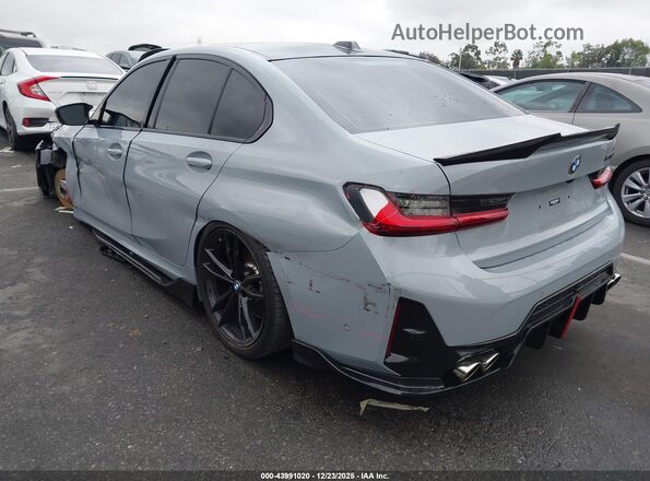 3MW49FS01P8C97218 2023 BMW 3 SERIES Gray Задня ліва чверть