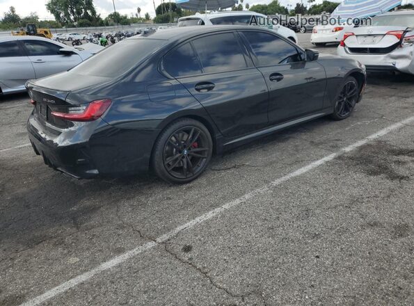 3MW49FS01R8E83571 2024 BMW M3 Black Trasero derecho