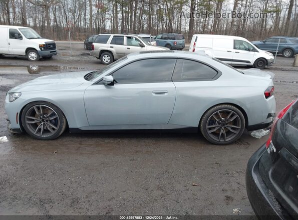 3MW53CM05N8C48070 2022 BMW M2 Gray Панорамний вид салону 360°