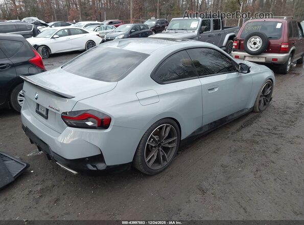 3MW53CM05N8C48070 2022 BMW M2 Gray Задня права чверть