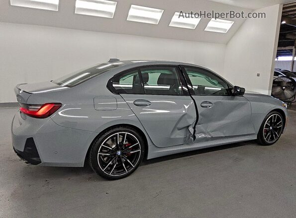 3MW59FT01T8F94213 2026 BMW M3 Gray Հետևի աջ