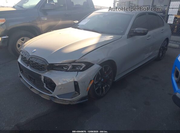 3MW59FT04S8F38071 2025 BMW M3 Gray Front left