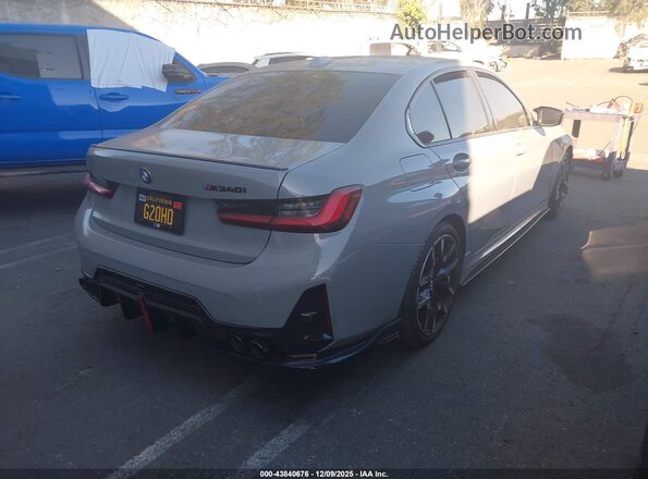 3MW59FT04S8F38071 2025 BMW M3 Gray Rear right