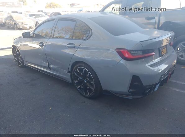 3MW59FT04S8F38071 2025 BMW M3 Gray Rear left