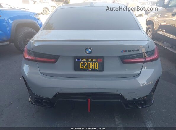 3MW59FT04S8F38071 2025 BMW M3 Gray 