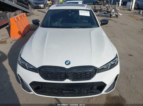 3MW59FT05S8F23207 2025 BMW M3 White Widok z przodu