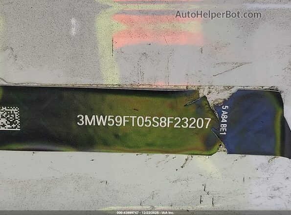 3MW59FT05S8F23207 2025 BMW M3 White Widok komory silnika