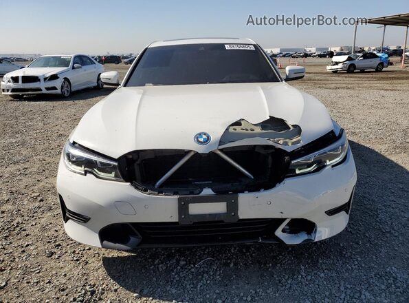 3MW5P7J02N8C28665 2022 BMW 3 SERIES White Front view