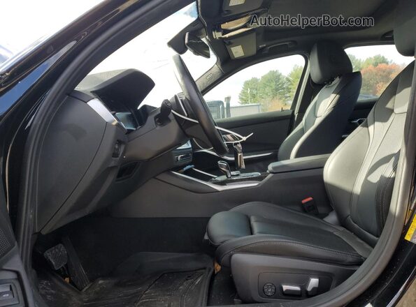 3MW5P9J01N8C76458 2022 BMW 3 SERIES Black წინა სალონის ხედი