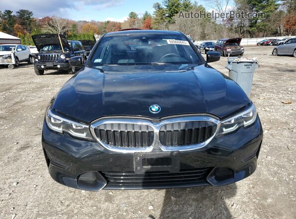 3MW5P9J01N8C76458 2022 BMW 3 SERIES Black წინა ხედი