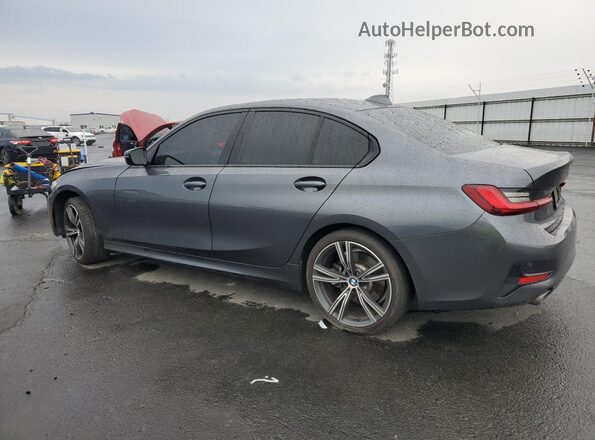 3MW5R1J04N8C45331 2022 BMW 3 SERIES Угольный Задняя левая четверть