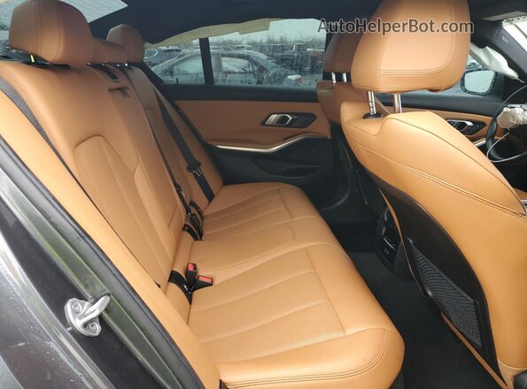 3MW5R1J04N8C45331 2022 BMW 3 SERIES Угольный Вид задних сидений