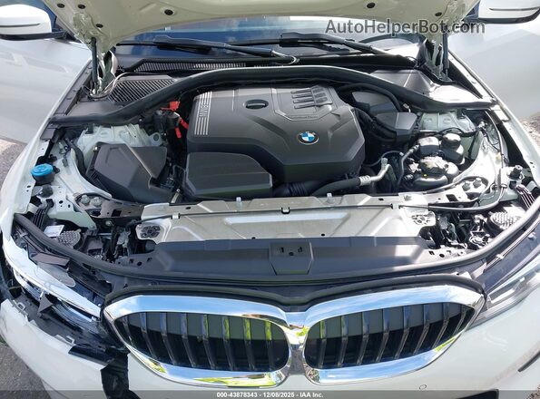 3MW5R1J06N8C52975 2022 BMW 3 SERIES White უკანა ხედი