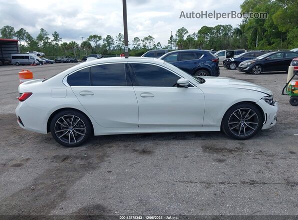 3MW5R1J06N8C52975 2022 BMW 3 SERIES White უკანა სალონის ხედი