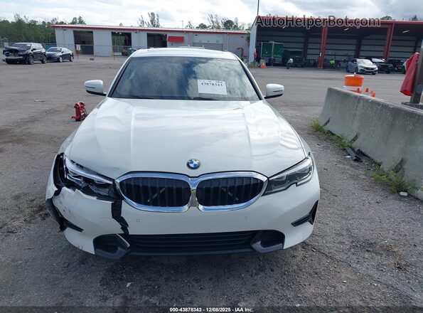 3MW5R1J06N8C52975 2022 BMW 3 SERIES White წინა ხედი