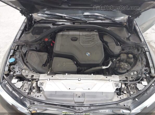 3MW5R7J00M8B69737 2021 BMW 3 SERIES Черный Вид сзади