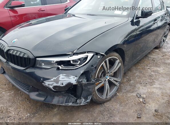 3MW5R7J02N8C32306 2022 BMW 3 SERIES Black წინა ხედი