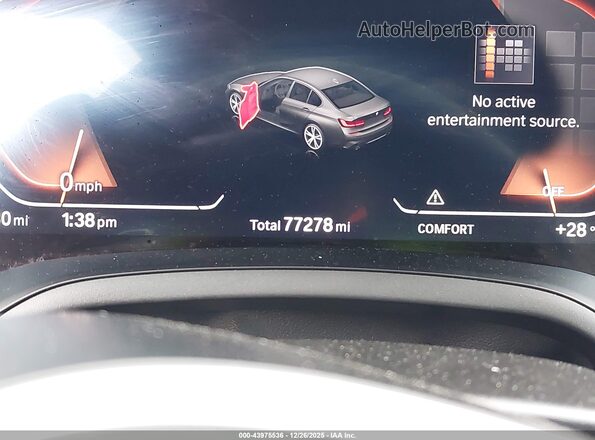 3MW5R7J03N8C31925 2022 BMW 3 SERIES Черный 