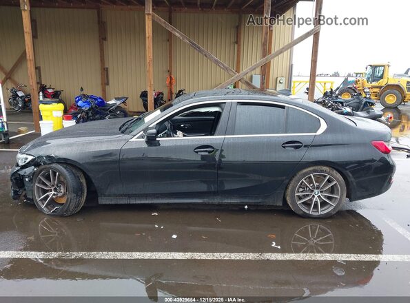 3MW5R7J07L8B24714 2020 BMW 3 SERIES Black სალონის 360-გრადუსიანი ხედი